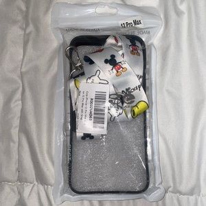 Iphone 12 Pro Max Mickey Phone Case With Lanyard